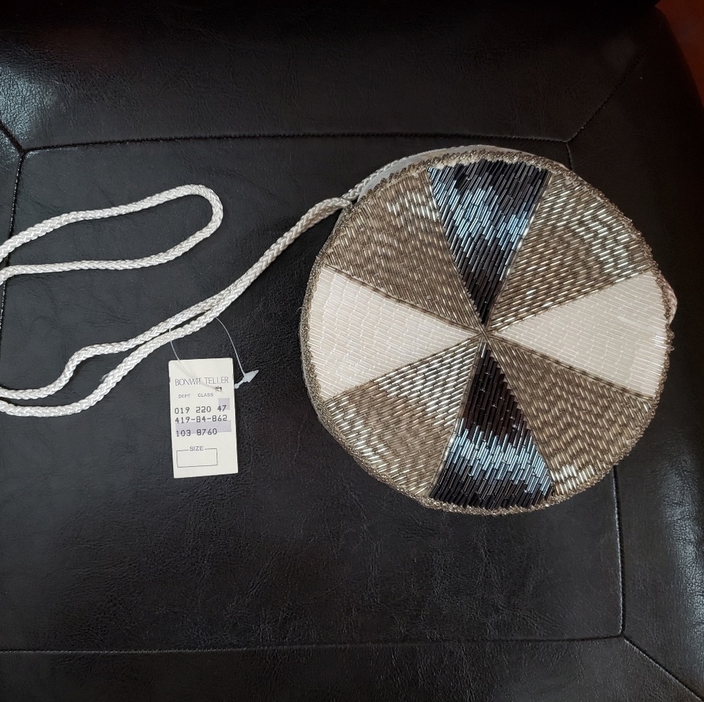 Vintage BONWIT TELLER Circle Shoulder Bag